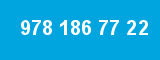 978 186 77 22 978 186 77 22